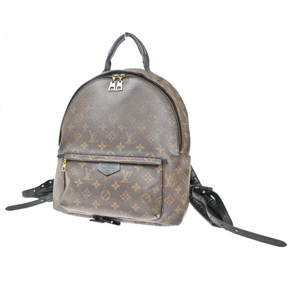 LOUIS VUITTON Palm Spring MM Backpack Bag Monogram Leather Brown M44874 10KB151 - Picture 1 of 15